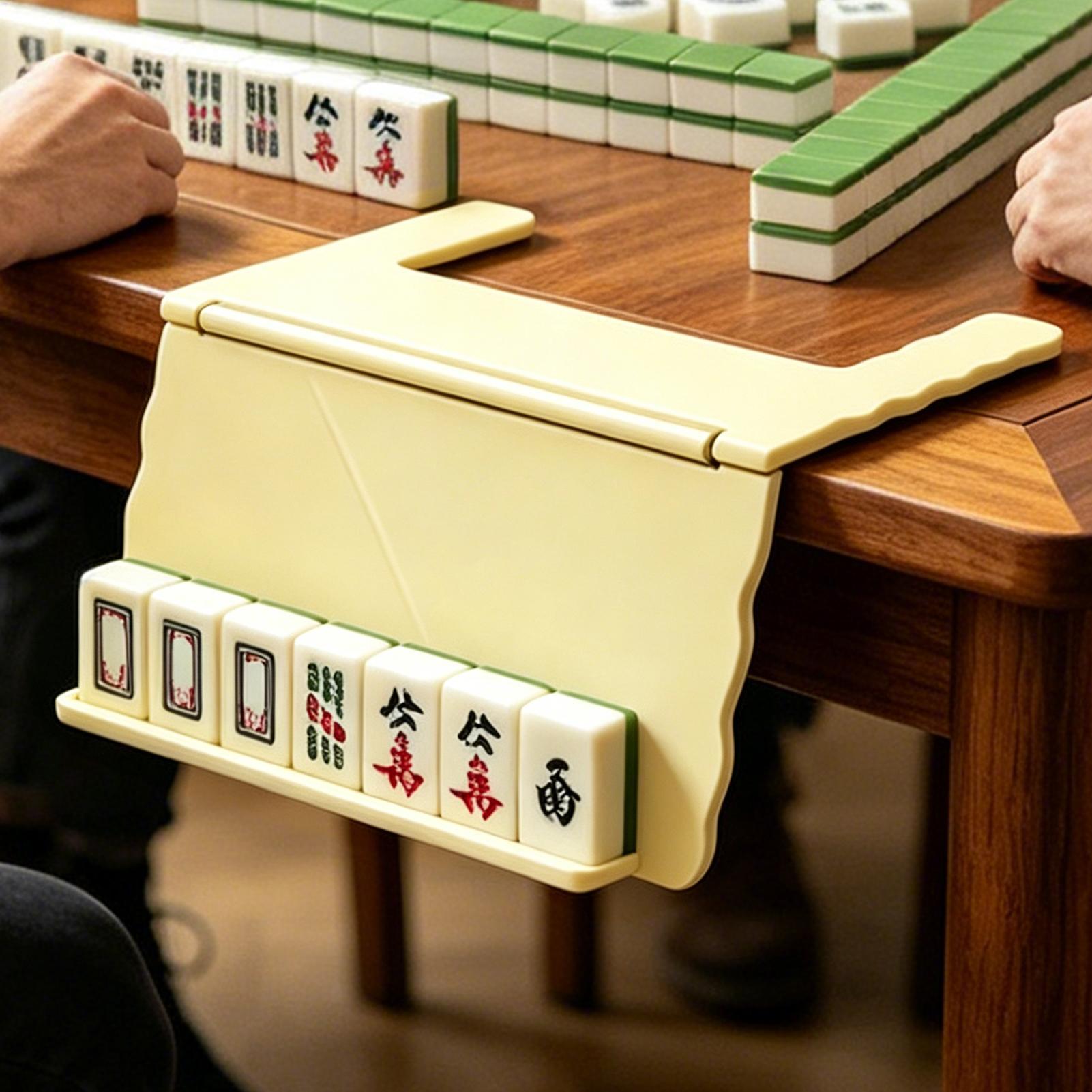 3D Printing Card - Suporte de Cartas Mahjong para Mesa,