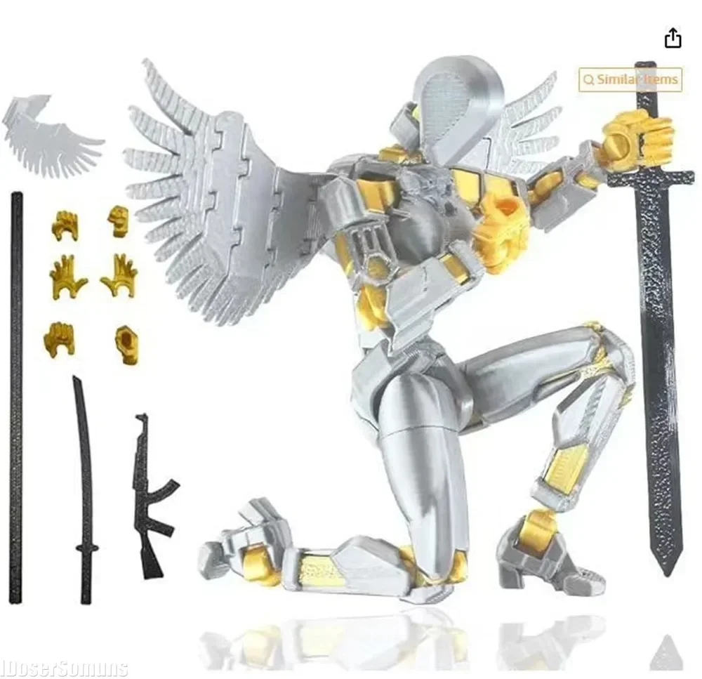 3D Printing Robot - 3d impresso brinquedos figuras de ação