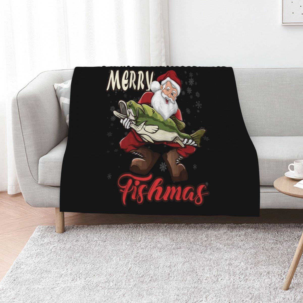 3D Printing Xmas Ideas - Feliz Natal de Pesca - Engraçado,