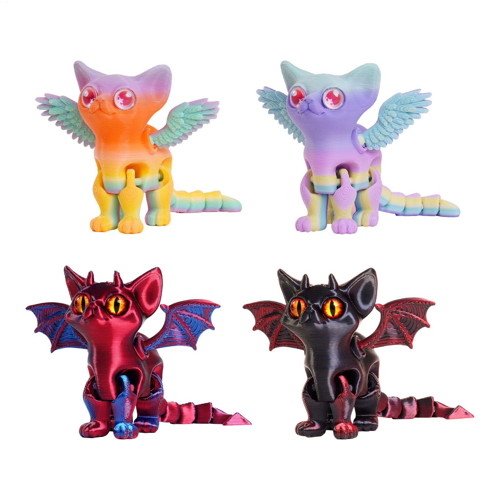 3D Printing Desk - Figura de Gato em Impressão 3D,
