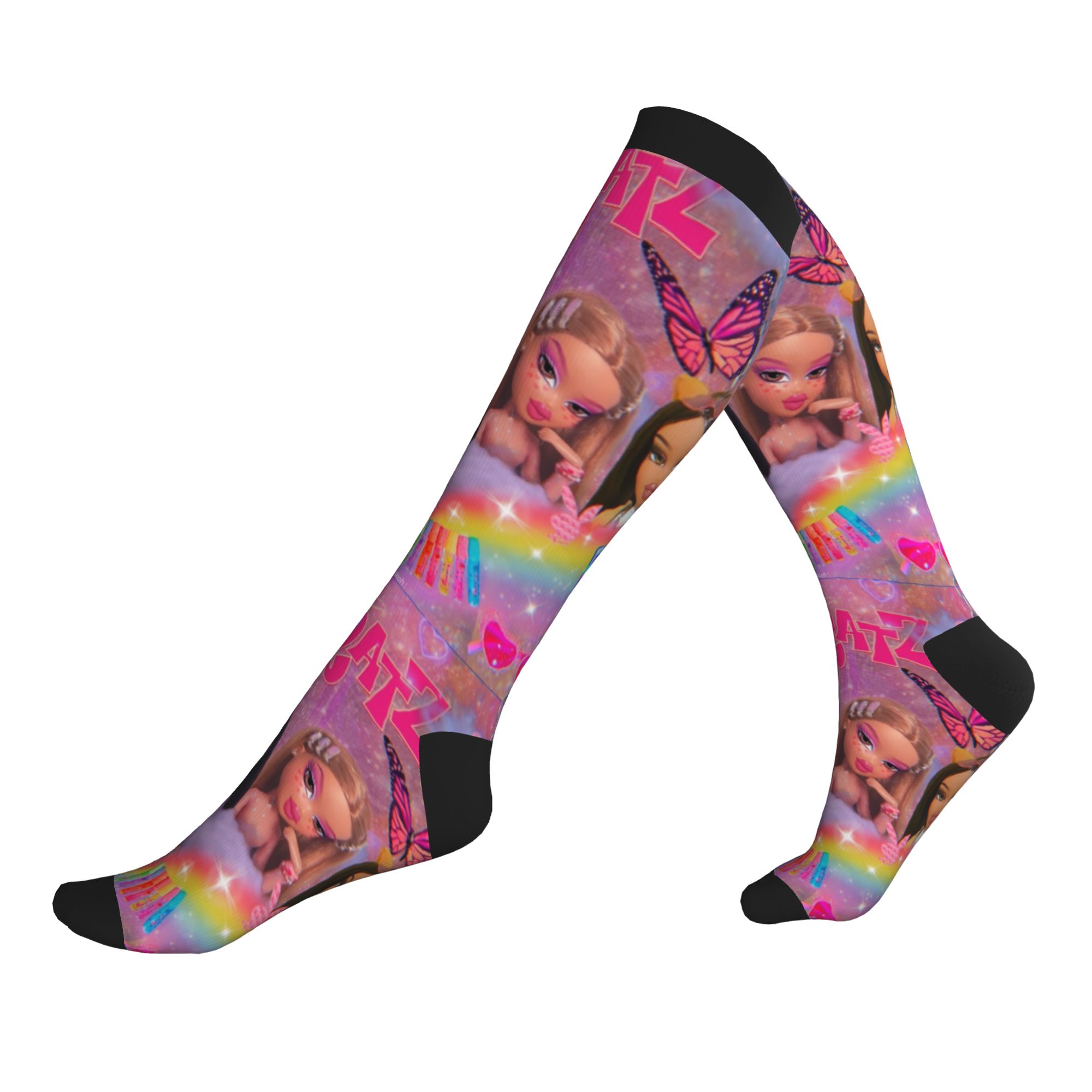 3D Printing Rock - Bratz Rock Angelz Dolls Meias esportivas