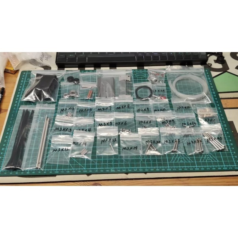 3D Printing Rc Boat - Kit Completo de Ferragens Metálicas para