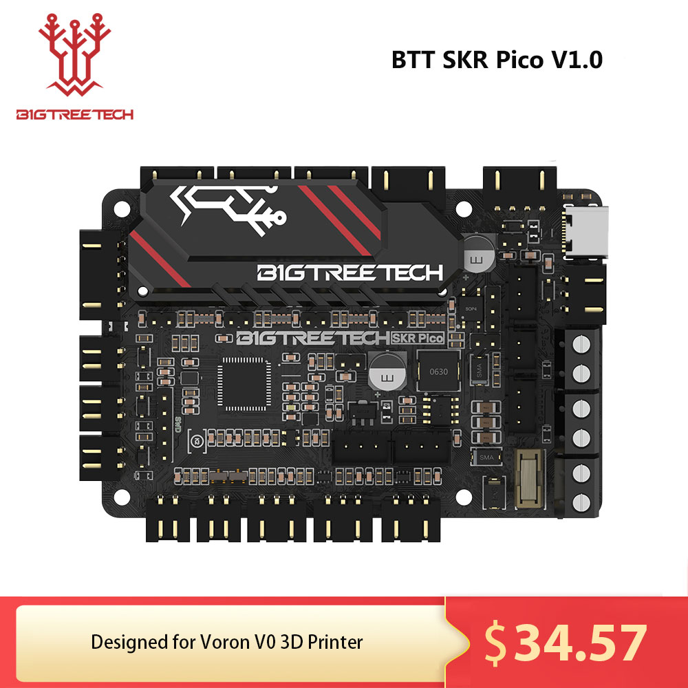Raspberry Pi 3D Print - Bigtreetech skr pico v1.0 btt placa-mãe