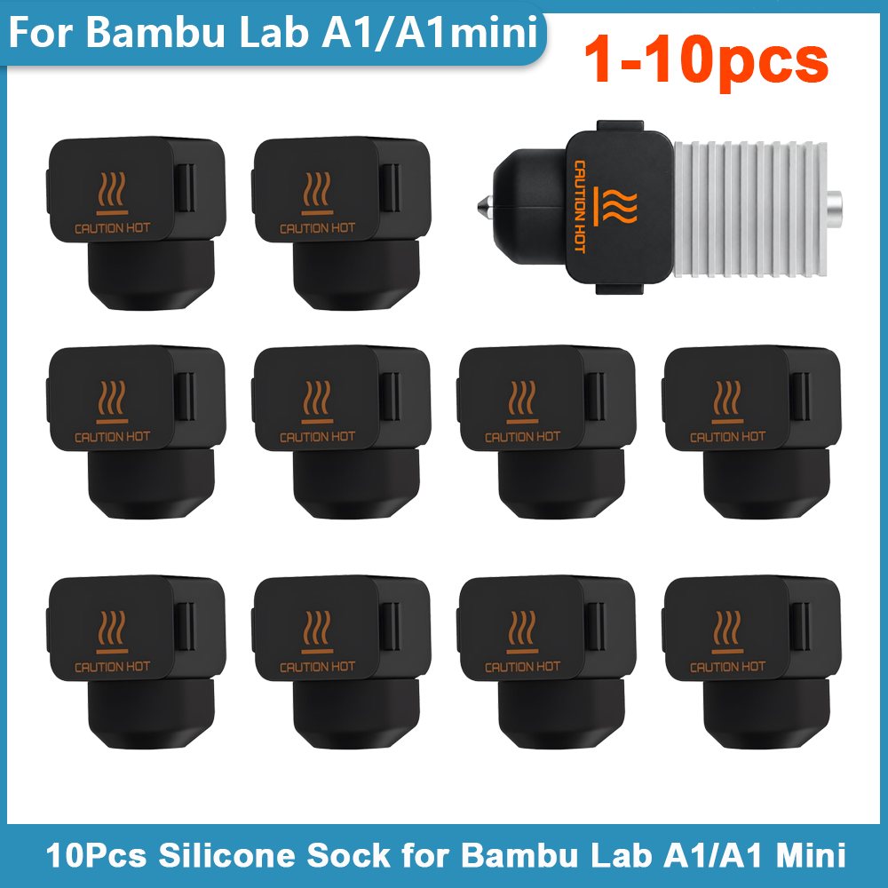 Silicone Sock Hotend - 10 Peças de Meias de Silicone