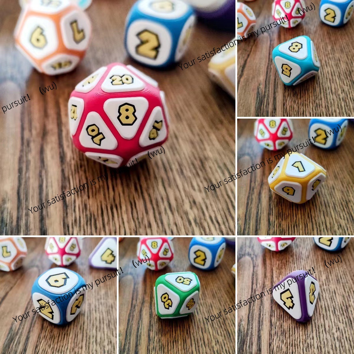 3D Printing Desk - Dados para jogos de RPG de