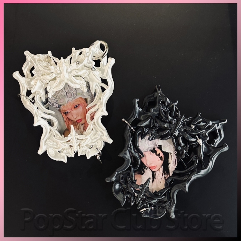 3D Printing Card - Porta-Cartões Punk com Design de Borboleta