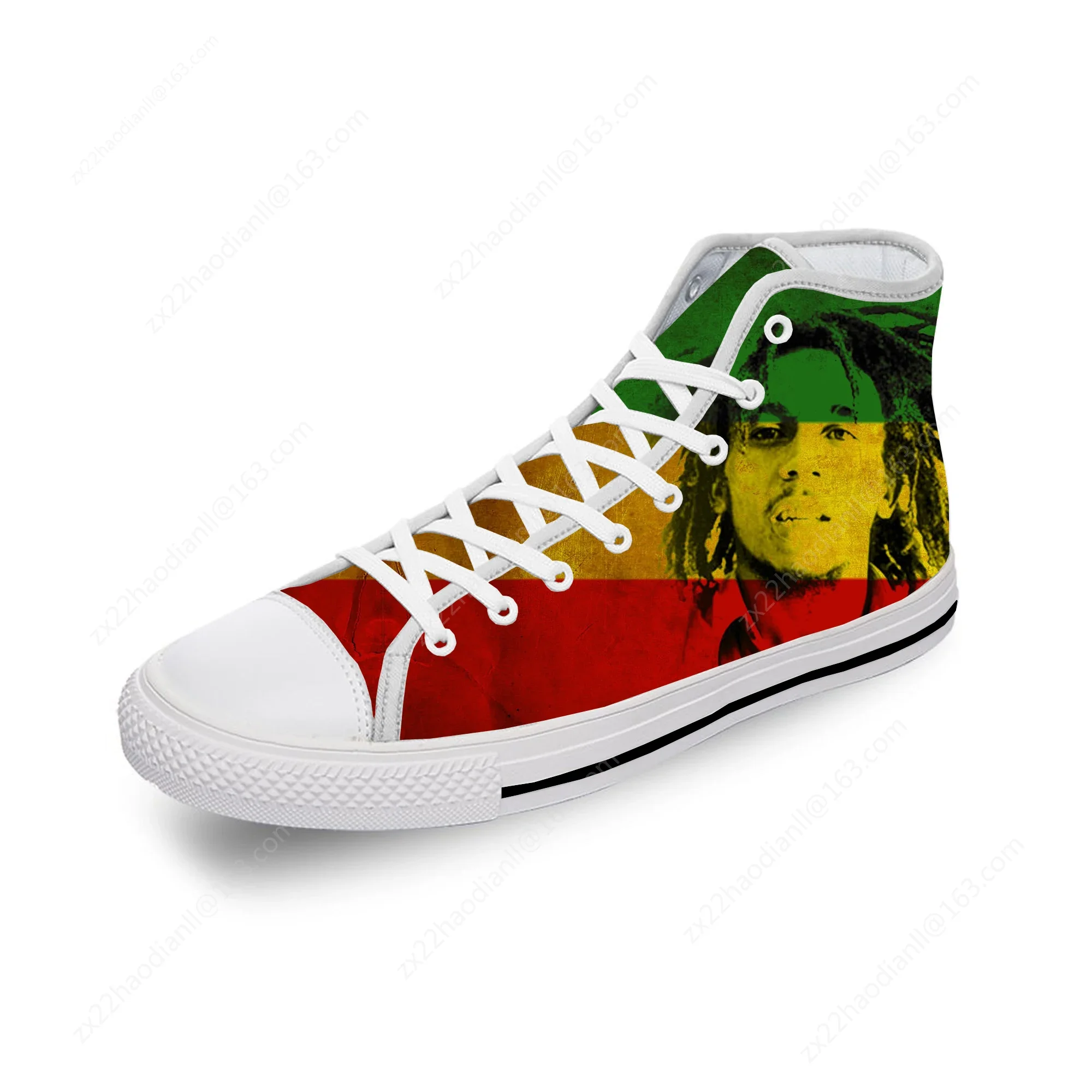 Tênis Casuais de Moda Bob Marl - 3D Printing Rock avaliação e preço