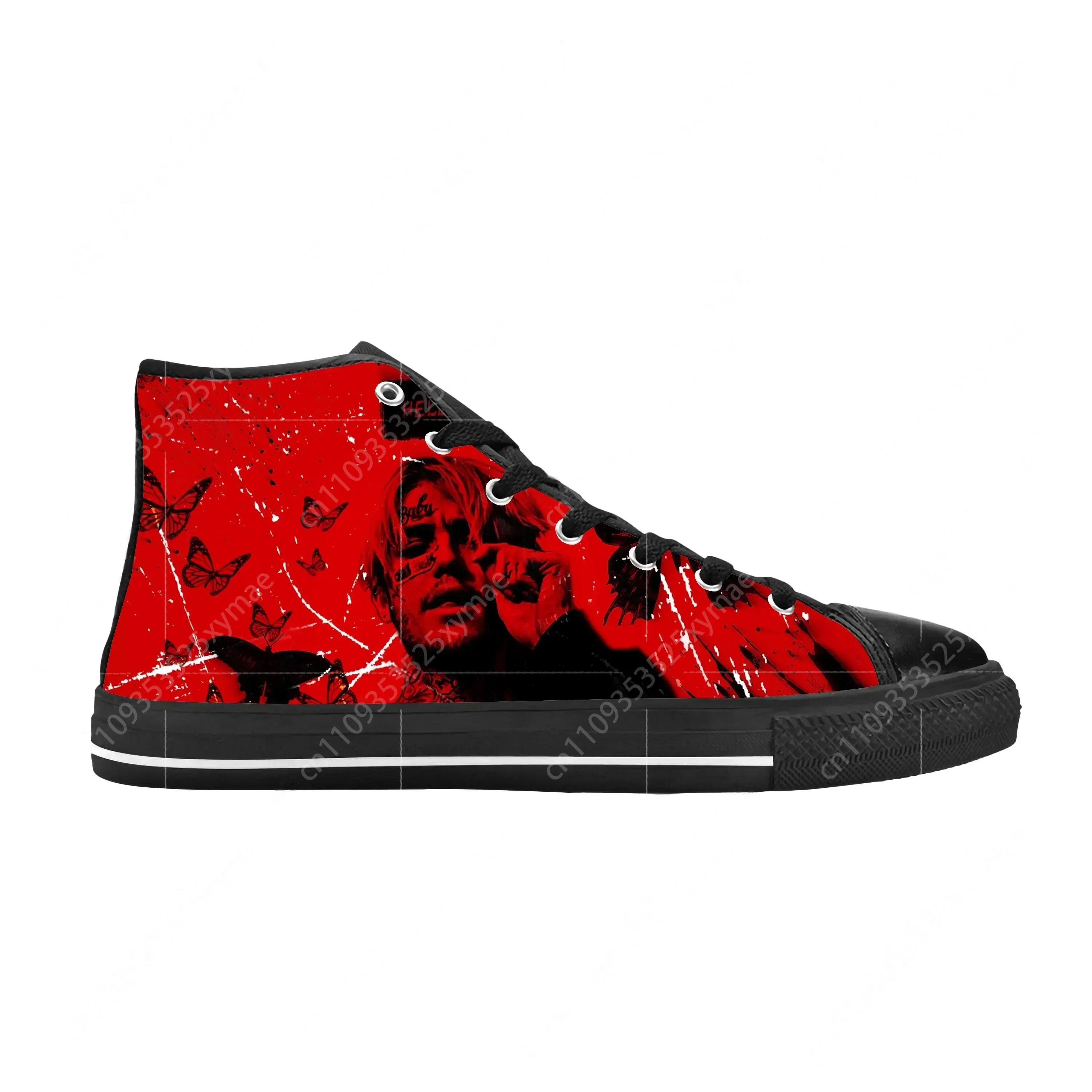 Tênis Casuais de Hip Hop Rap c - 3D Printing Rock avaliação e preço