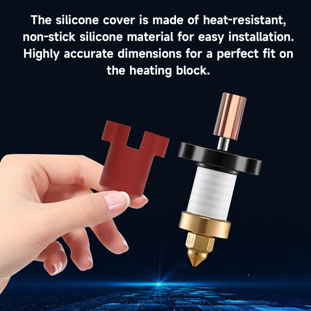 Meia de silicone para creality - Silicone Sock Hotend avaliação e preço