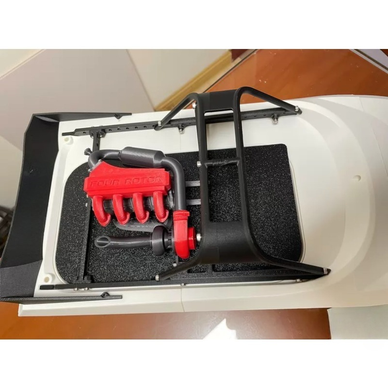 Tampa de convés preta impressa - 3D Printing Rc Boat avaliação e preço