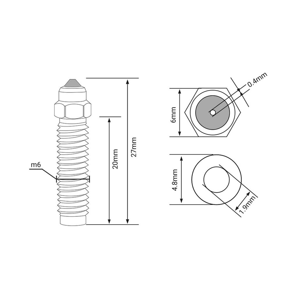 24v 60w kit hotend para elegoo - 3D Printing Elegoo avaliação e preço