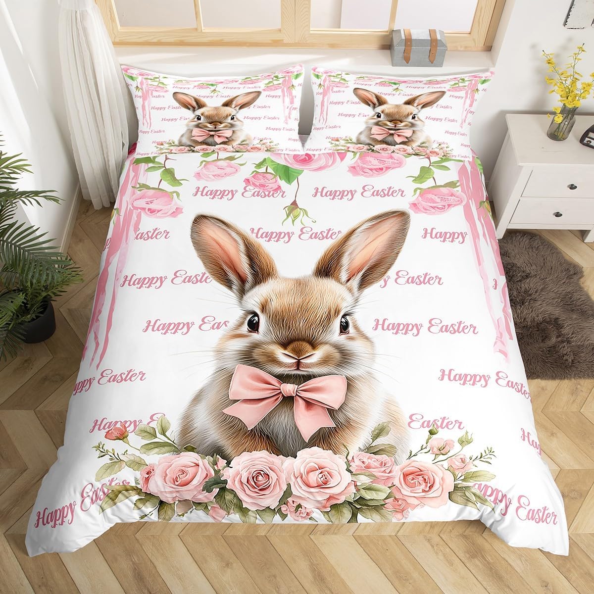 Páscoa rosa coelho capa de edr - 3D Printing Rabbit avaliação e preço
