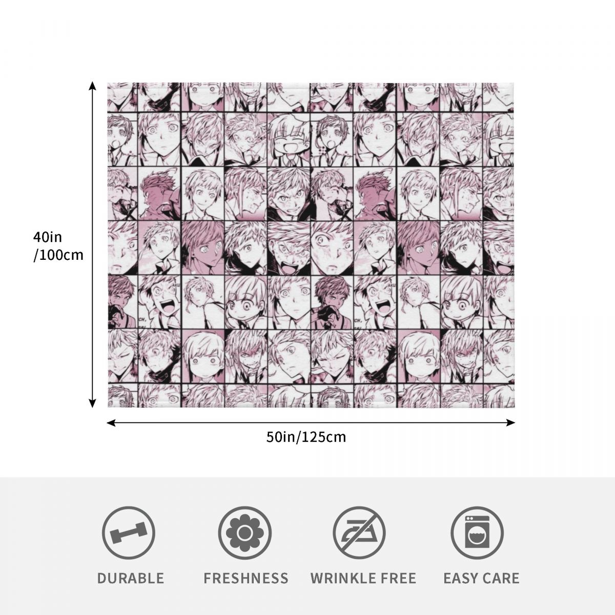 Manta decorativa Atsushi BSD - - 3D Printing Bsd avaliação e preço