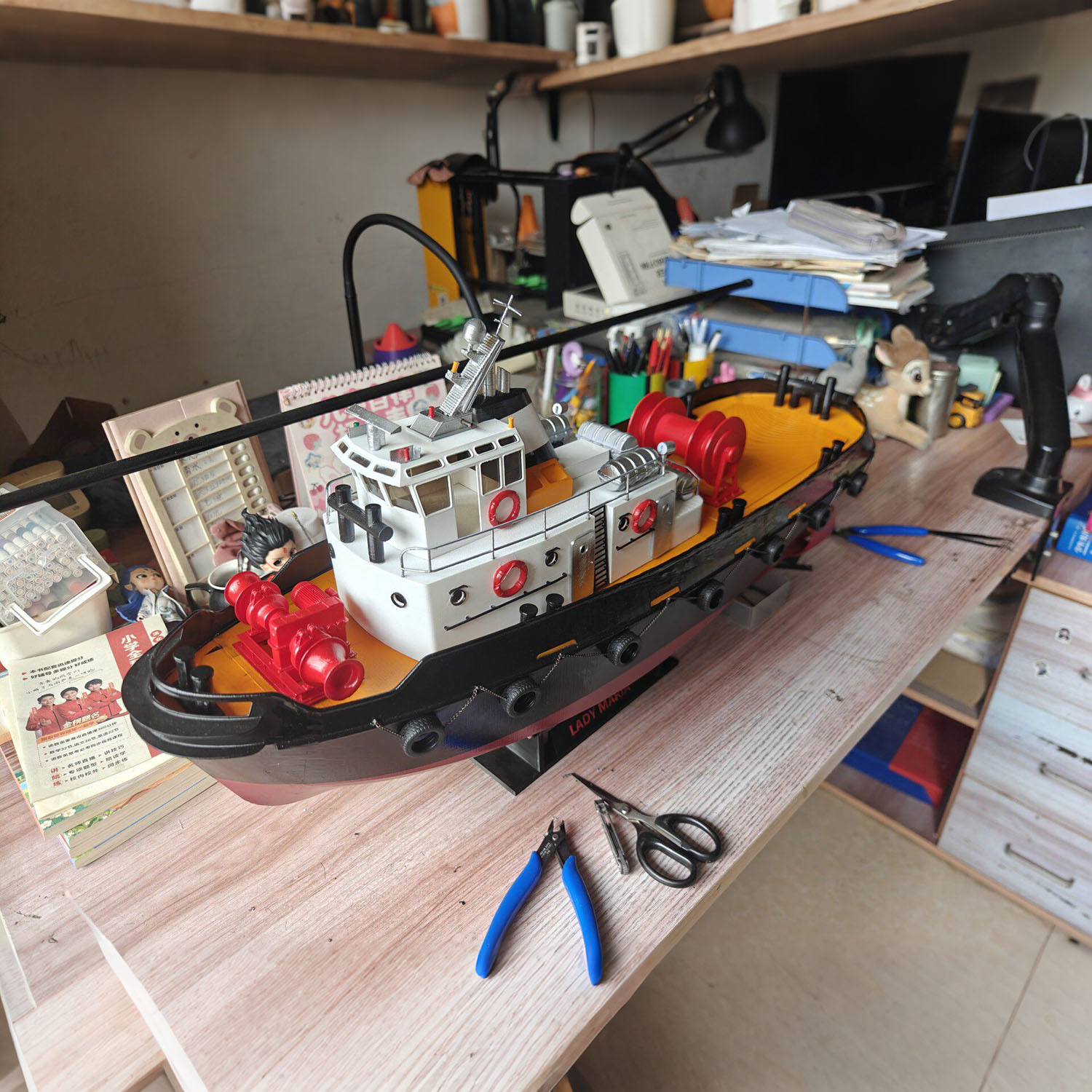 Barco de Controle Remoto 120cm - 3D Printing Rc Boat avaliação e preço