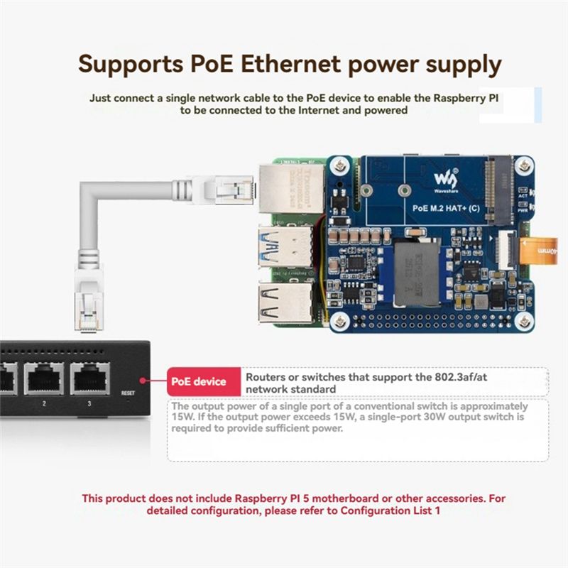Placa Adaptadora Waveshare M.2 - Raspberry Pi 3D Print avaliação e preço