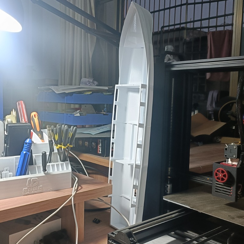Barco rc 60cm romântico pequen - 3D Printing Rc Boat avaliação e preço