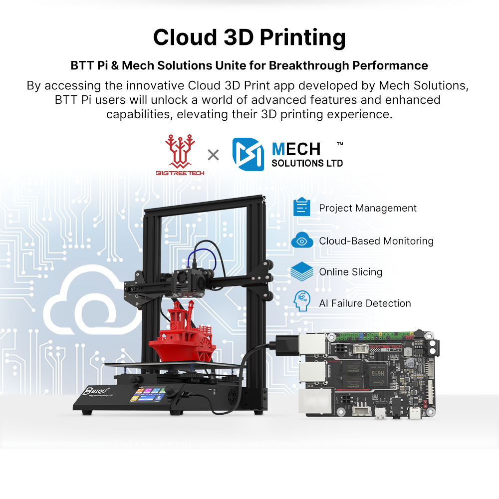Bigtreetech btt pi v1.2 placa  - 3D Printing News avaliação e preço