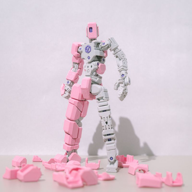 Nova Boneca Articulada Ultra-M - 3D Printing Robot avaliação e preço