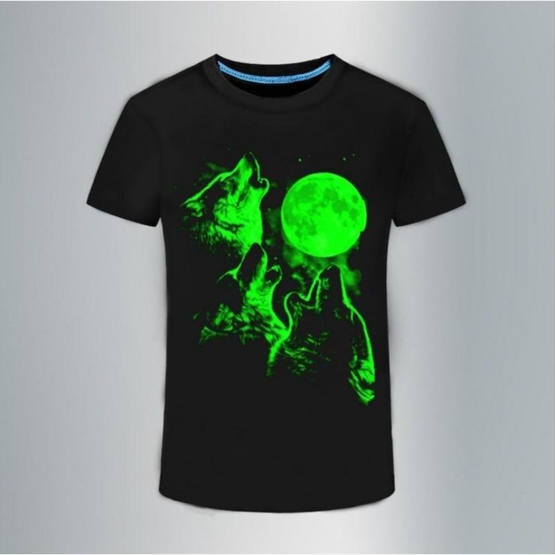 Camiseta Masculina 3D Luminosa - 3D Printing Rock avaliação e preço