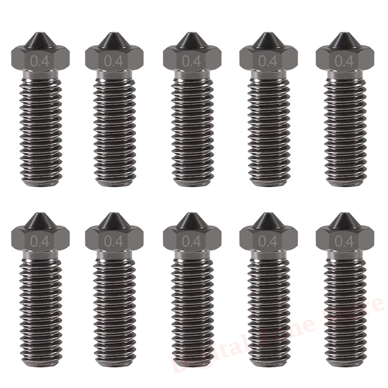 Aço endurecido v6 vulcão bocal - 3D Printing News avaliação e preço