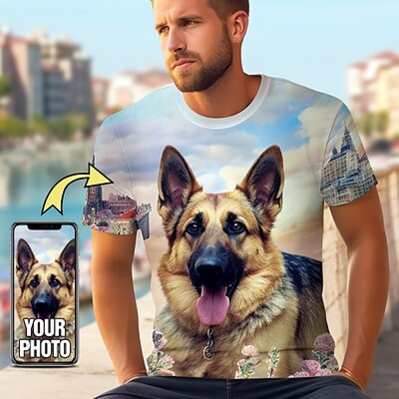 Camiseta personalizada para an - 3D Printing Foto avaliação e preço