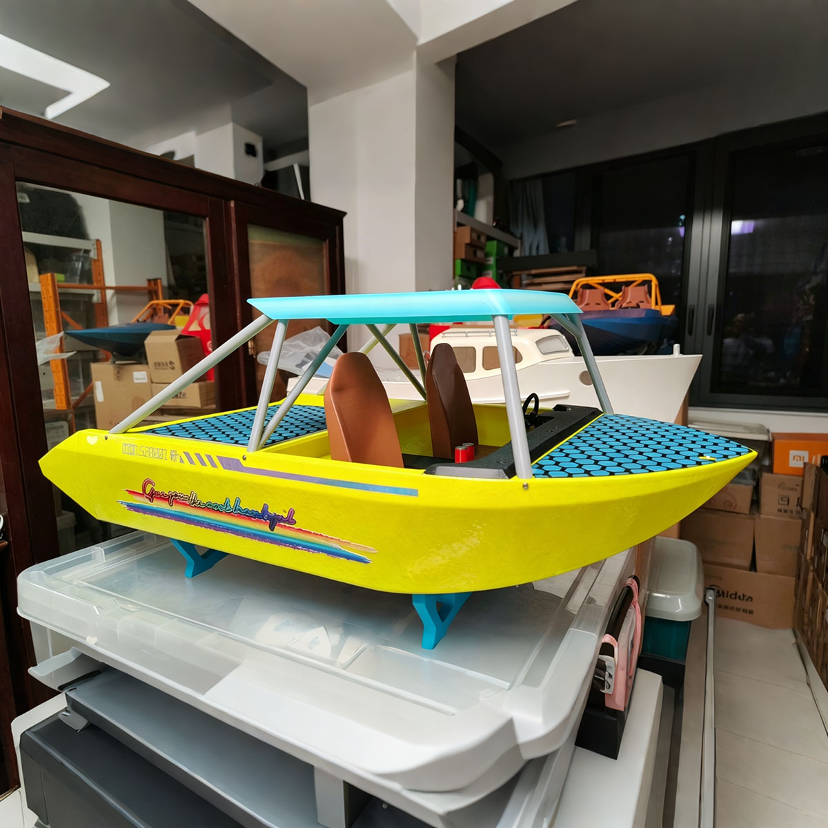 Velocidade RC ​ ​ Barco de 64, - 3D Printing Rc Boat avaliação e preço