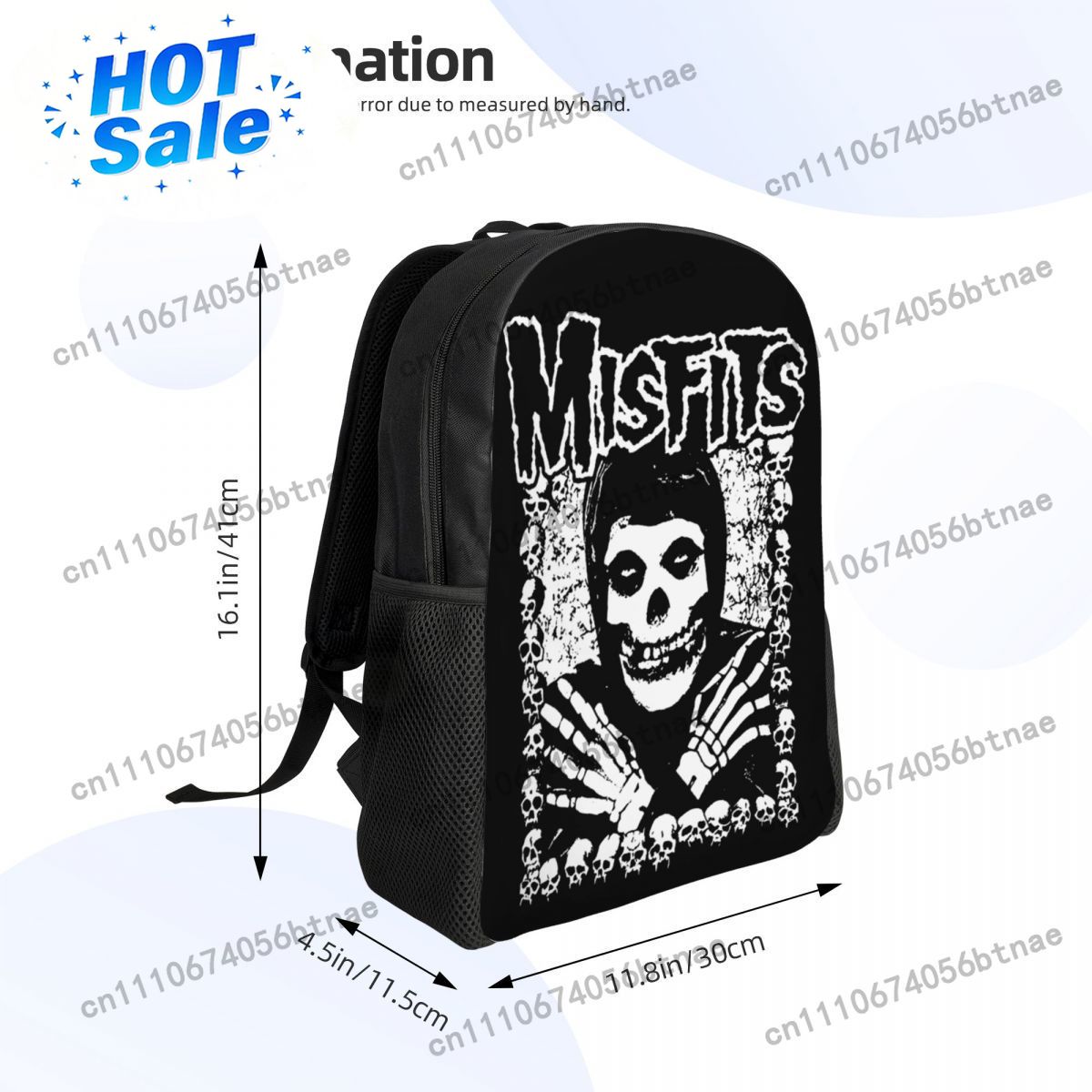 Mochila personalizada Misfits  - 3D Printing Rock avaliação e preço