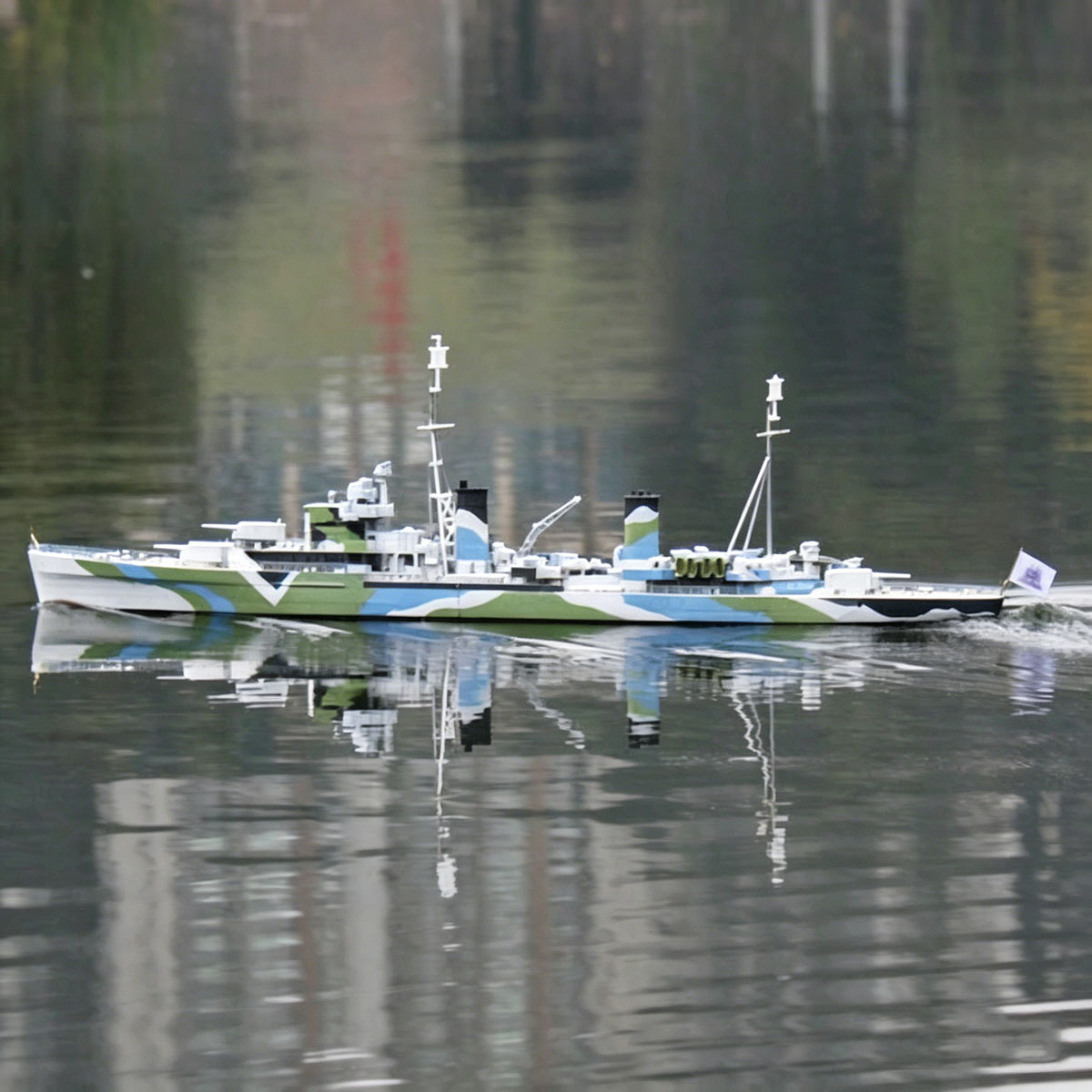 Barco RC 1/200 de 77cm, Cruzad - 3D Printing Rc Boat avaliação e preço