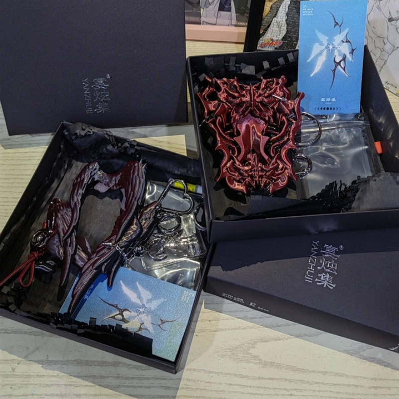 Porta-Cartões Punk com Design  - 3D Printing Card avaliação e preço